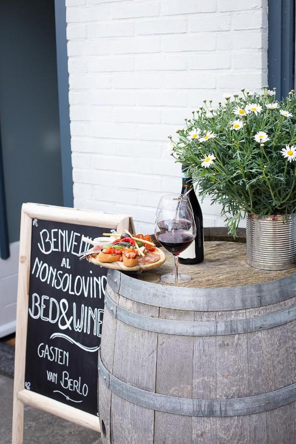 Bed and Breakfast Bed And Wine Nonsolovino Reeuwijk Exterior foto